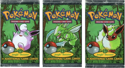 1999 Pokemon Card Game (TCG) - Jungle Unlimited Edition - Empty Booster Packs - Image 1