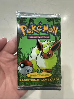 1999 Pokemon Jungle First Edition Booster Pack - Flareon 21.4 Grams WoTC - Image 5