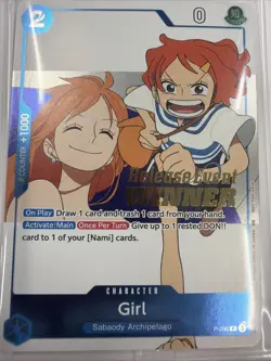 Girl (OP14 Release Event Winner) - One Piece Promo Cards (P-096) English Sealed - Image 1