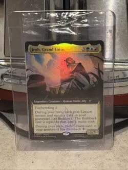 SEALED Iroh, Grand Lotus Promo Extended Art Foil BoxLunch Magic Avatar Card MTG - Image 1
