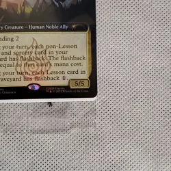 SEALED Iroh, Grand Lotus Promo Extended Art Foil BoxLunch Magic Avatar Card MTG - Image 4