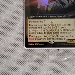SEALED Iroh, Grand Lotus Promo Extended Art Foil BoxLunch Magic Avatar Card MTG - Image 5
