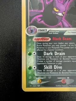 Dark Crobat 3/109 Reverse Holo Stamped - LP- Pokemon TCG EX Team Rocket Returns - Image 4
