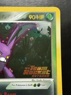 Pokemon Dark Crobat 3/109 Team Rocket Returns Reverse Holo Stamped (LP) - Image 3
