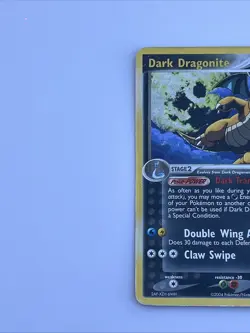 Pokemon Dark Dragonite Reverse Holo Rare Card 15/109 (Ex Team Rocket Returns) - Image 5