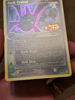 Dark Crobat 3/109 Holo Rare Stamped Reverse Pokemon Ex Rocket Returns NM or VLP - Image 4