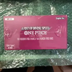 One Piece TCG: A Fist of Divine Speed Booster Box (OP-11) Sealed NEW - Image 3