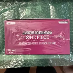 One Piece TCG: A Fist of Divine Speed Booster Box (OP-11) Sealed NEW - Image 5