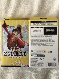 One Piece Starter Deck 29: Egghead Starter Deck 29 Egghead (ST-29) Brand New - Image 2