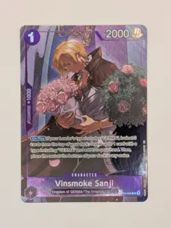 One Piece TCG - Vinsmoke Sanji Treasure Rare Alt Art OP10-063 (OP12 TR) NM+ - Image 2