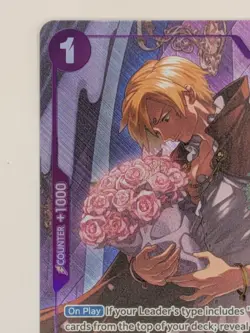 One Piece TCG - Vinsmoke Sanji Treasure Rare Alt Art OP10-063 (OP12 TR) NM+ - Image 3