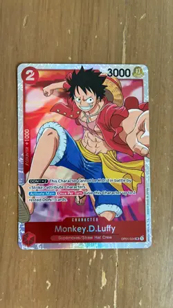Monkey.D.Luffy (024) OP01-024 Romance Dawn Foil SR ENGLISH One Piece 4⚓📈 - Image 1