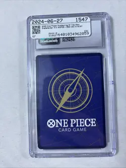 2023 One Piece CCG Awakening New Era Rare OP05-086 Nefeltari Vivi CGC 9 english - Image 2