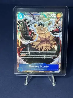 One Piece Carrying On His Will Monkey.D.Luffy TR Op11-058 English TCG - Image 1