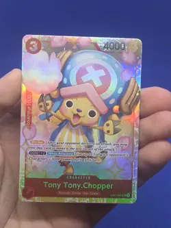 One Piece Extra Booster Memorial Collection Tony Tony Chopper EB01-006 SR NM - Image 2