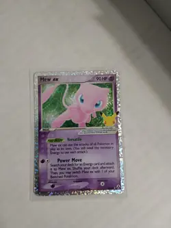 Pokemon TCG Mew EX Celebrations Classic Collection Holo Ultra Rare Card 88/92 - Image 1