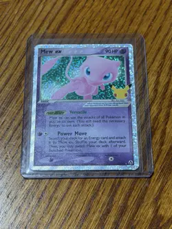 Pokemon TCG Mew EX Celebrations Classic Collection Holo Ultra Rare Card 88/92 - Image 1