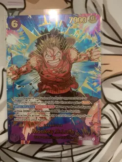 Monkey. D. Luffy EB02-061 Secret Rare SP Alt. One Piece PRB02 “The Best vol.2” - Image 1