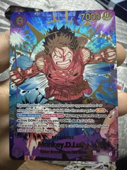 Monkey. D. Luffy EB02-061 Secret Rare SP Alt. One Piece PRB02 “The Best vol.2” - Image 1