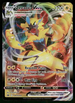 Zeraora VMAX SWSH264 Promo Holo NM Pokemon SWSH: Sword & Shield Promo Cards - Image 1