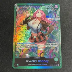Jewelry Bonney OP07-019 - One Piece TCG - Starter Deck 24 Foil Near Mint Leader - Image 1