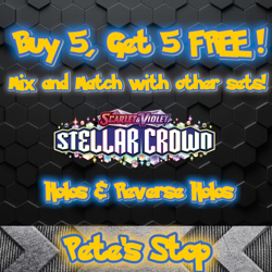Pokemon Cards - Scarlet & Violet - Stellar Crown - Holos & Reverse Holos - Image 1