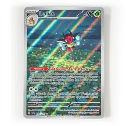 Pokemon - Ledian - 144/142 - SV Stellar Crown - Illustration Rare - Image 1