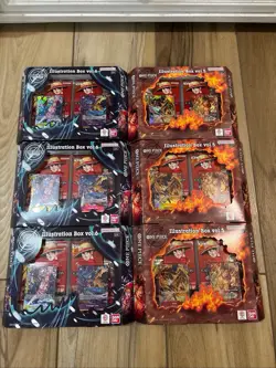 One Piece Illustration Box Vol. 5&6 3 Each LOT OF 6 BRAND NEW SEALED IN HAND - Image 1
