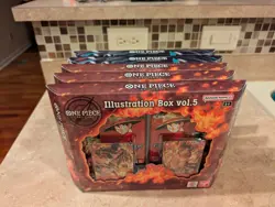 One Piece English Illustration 5 Box Lot Sealed (3)Volume 5 And (2) Volume 6 - Image 1