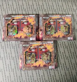One Piece Illustration Box Vol 5 ENG Sealed NEW Lot Of 3 - Image 1