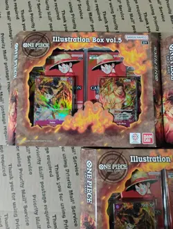 One Piece Illustration Box Vol 5 ENG Sealed NEW Lot Of 3 - Image 3