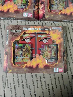 One Piece Illustration Box Vol 5 ENG Sealed NEW Lot Of 3 - Image 5