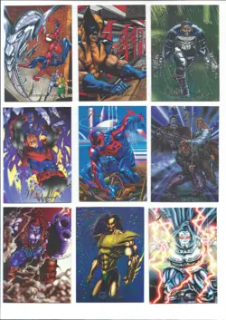 1994 Flair Marvel Annual Universe Trading Card Comics Singles U Pick Power Blast - Image 5