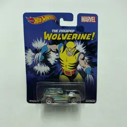Hot Wheels Marvel The Dreaded Wolverine Double Demon Delivery Real Riders New - Image 1