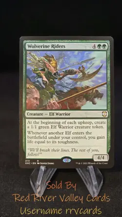 1x Wolverine Riders - Commander: Kaldheim (KHC) - #014 NM - Image 1