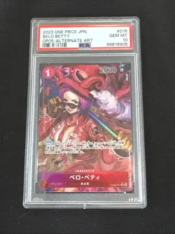One Piece Awakening Of The New Era Belo Betty OP05-015 R Alt Art PSA 10 Jpn - Image 1