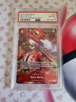One Piece Card Belo Betty Alt Art OP05-015 Awakening of the New Era PSA 10 Gem - Image 1