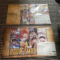 Premium Bandai One Piece Card Game Official Playmat Limited Edition Vol.1 Vol.2 - Image 1