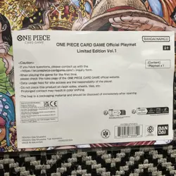 Premium Bandai One Piece Card Game Official Playmat Limited Edition Vol.1 Vol.2 - Image 4