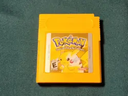 Pokemon Yellow Version Pikachu - Nintendo GameBoy Authentic Good Save Battery 45496730895 - Image 1