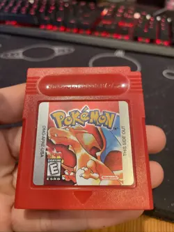 Pokemon Red Version Game Boy - Tested, Works - Image 1