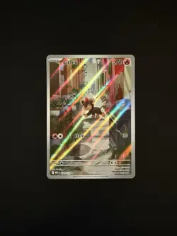 Pokemon TCG Litleo 139/132 Me01: Mega Evolution - Holo, Illustration Rare - Image 2