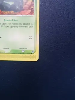 Pokemon Card Pineco 71/97 EX Dragon Common - Image 5