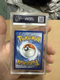 Pokemon TCG Gengar & Mimikyu GX Tag Team Ultra Rare Card 53/181 AGS 9 - Image 2