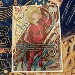 Android 18 - FB01-014 Alternate Art New Adventure Dragon Ball Super TCG Card - Image 1