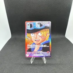 ONE PIECE Card Sabo L Alt Art OP13-004 Carrying on His Will JP - Image 1