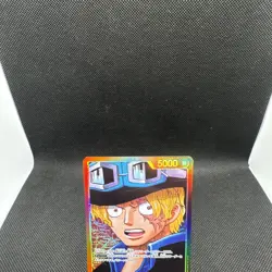 ONE PIECE Card Sabo L Alt Art OP13-004 Carrying on His Will JP - Image 3