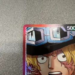 ONE PIECE Card Sabo L Alt Art OP13-004 Carrying on His Will JP - Image 3