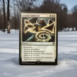 Austere Command - Commander Legends White Board Wipe Rare (012/361) - Image 1