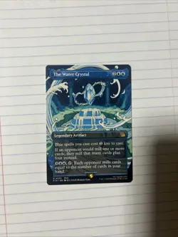 The Water Crystal (Borderless) Final Fantasy Regular NM MTG - Image 1